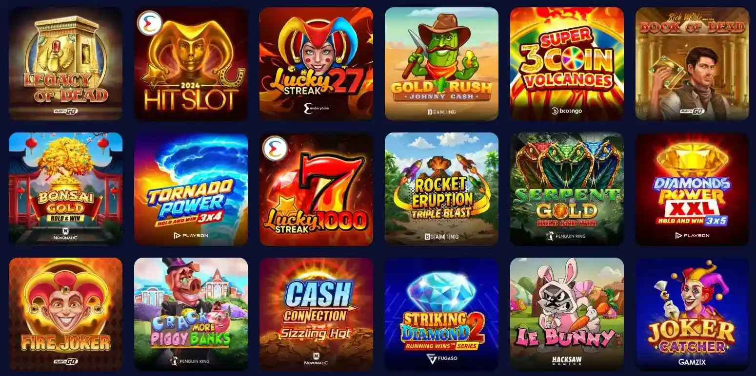 Gokkasten zonder Cruks met populaire online slots en kleurrijke casino spellen voor Nederlandse spelers
